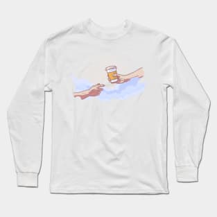 The very first cup of coffee Long Sleeve T-Shirt